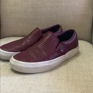 Vans slip on